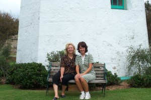 Oma and her friend Lisa